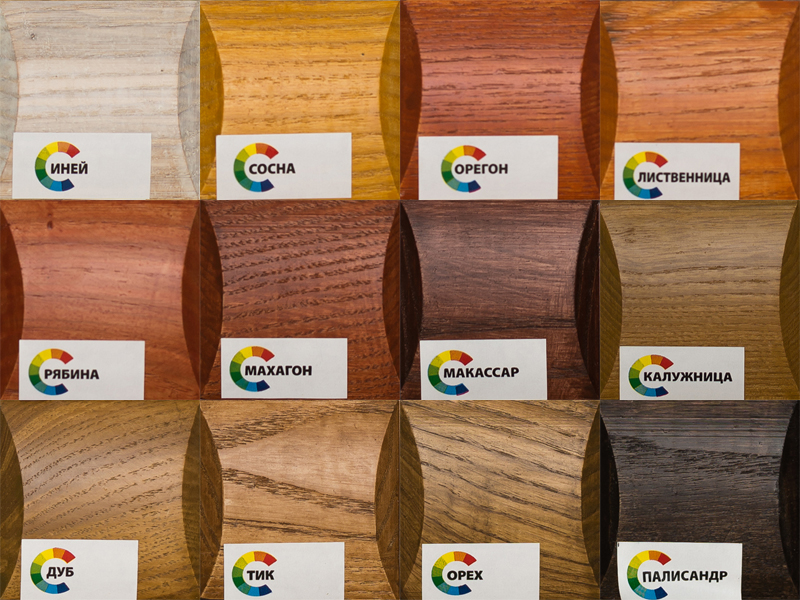 Заводское окрашивание навес