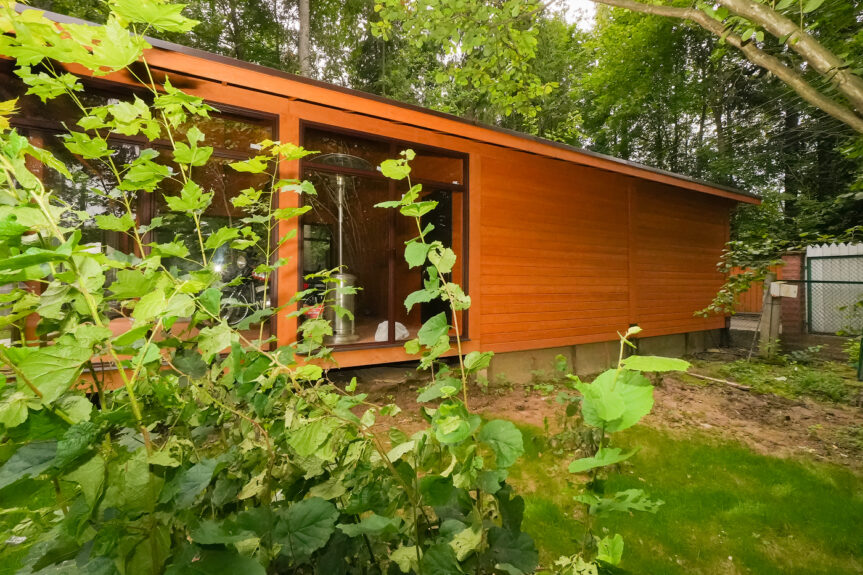 Деревянный навес Эрмитаж