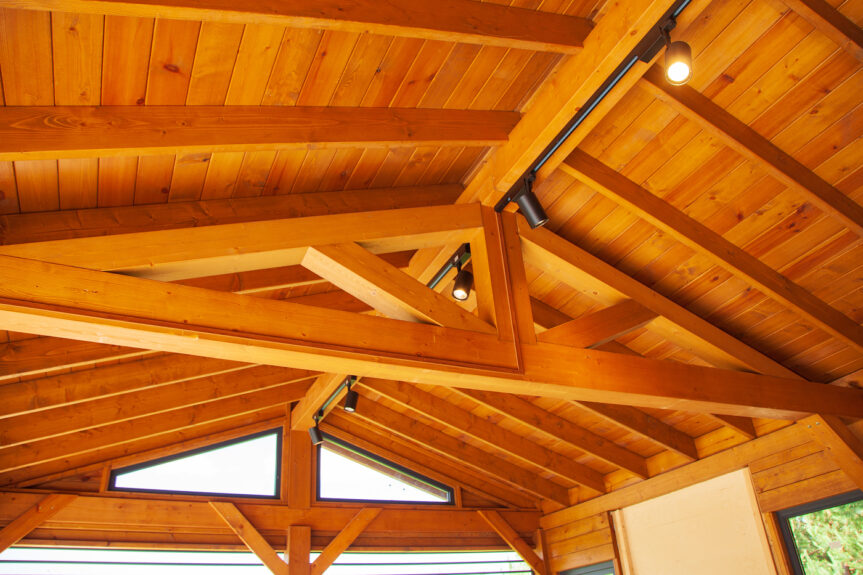 Застекленная беседка — Фикус