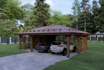 Навес с хозблоком — Карнавал